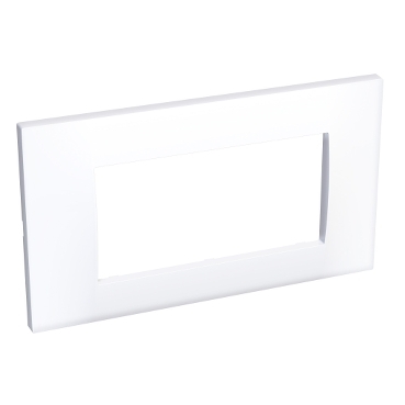 Altira - plaque 2 postes - entraxe 45 mm - blanc polaire