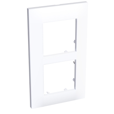 Altira - plaque 2 postes - montage vertical - entraxe 71mm - bla
