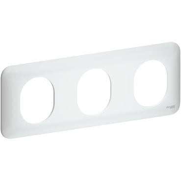 PLAQUE 3P HORIZONTAL 71MM
