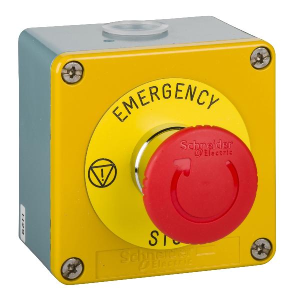 BOITIER 1 BOUTON ARRET D