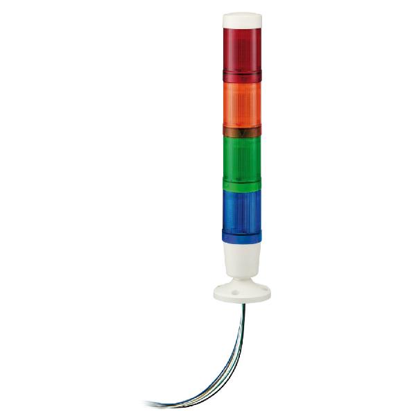 1 STAGE 24 V, LED, RED,