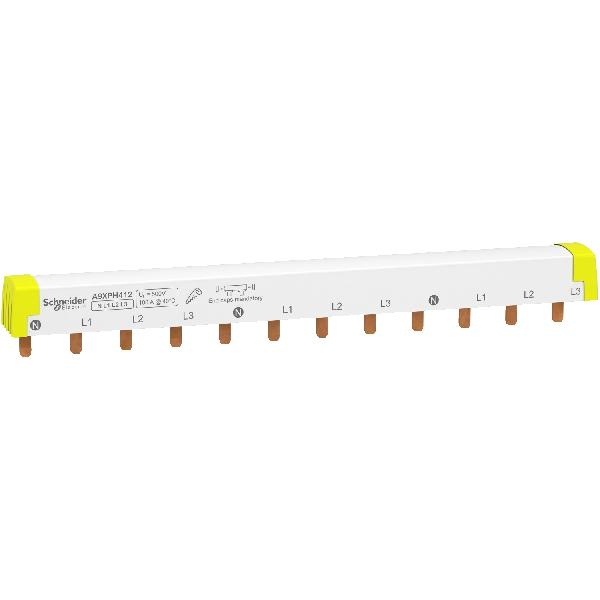 PEIGNE RACC 4P 100A 12MOD