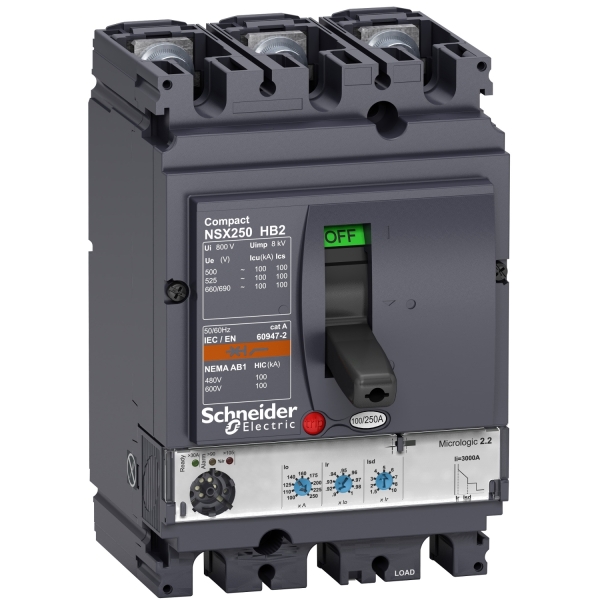 DISJ NSX100HB2 MIC. 2.2 40A 3P3D 100KA