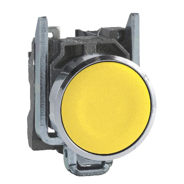 BOUTON POUSS JAUNE
