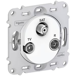 PRISE TV-R-SAT SANS PLQ