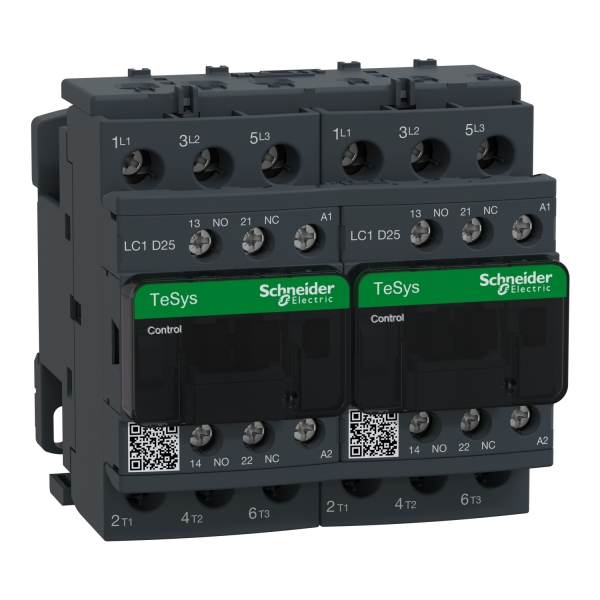 CONT INV 25A 3P (1F+ 1O) BOB 600V 50 60