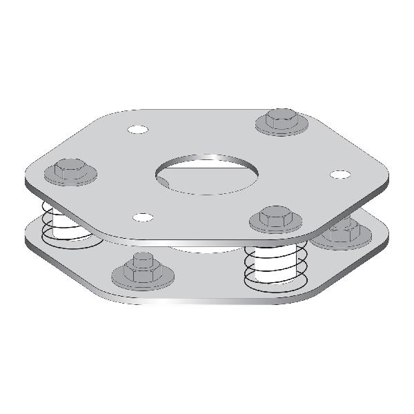 B I BASE FIX 2 PLATEAUX