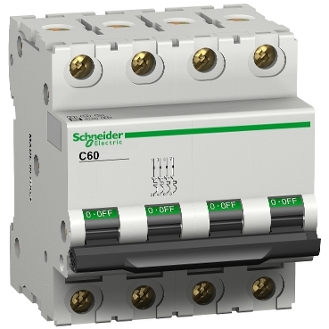 DISJ C60L 4P 6A C 20000/25kA