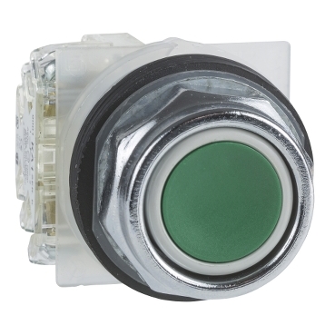 BOUTON POUSS VERT DIAM
