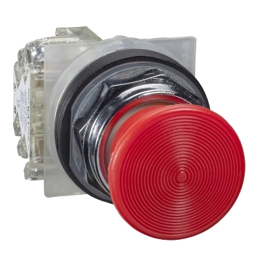 BOUTON POUSS ROUGE DIA
