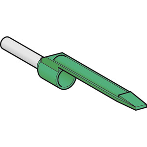Embout E moyen 0,34mm² vert NF