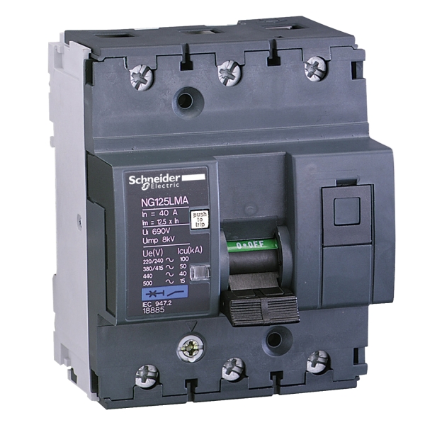 DISJ NG125LMA 3P 10A 50KA