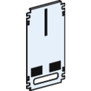 Platine pour 1 compteur triphasé en gaine