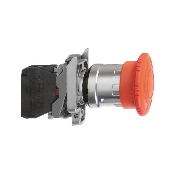 Harmony coupure d’urgence rouge Ø22 tête Ø 40 tourner pour déverrouiller 1O