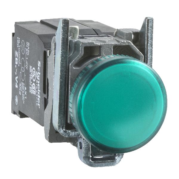 VOYANT VERT A LED 230VAC