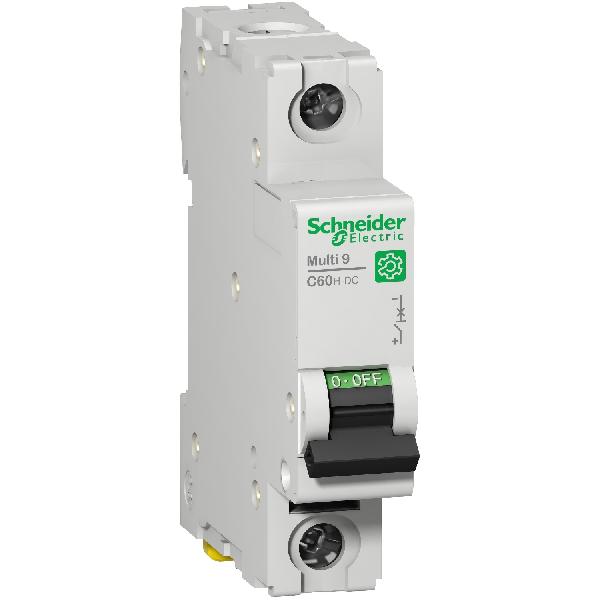 Multi 9 - C60H-DC - disjoncteur - 1P - 63 A - B - 250 V DC - 10 kA