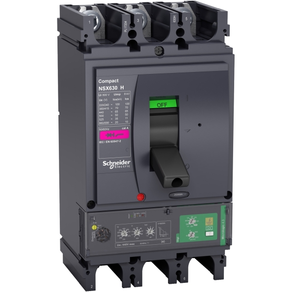 DISJ NSX630H 3P 70KA 4.3 VIGI 570A