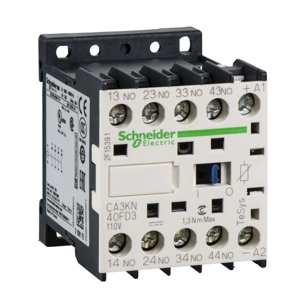 CONT 4F VIS 110V DC