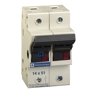 portefusible GK1 3P plus N 50 A fusible 14 x 51 mm