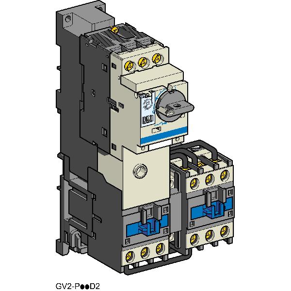 DOL reversing combination starter - TeSys GV2-P