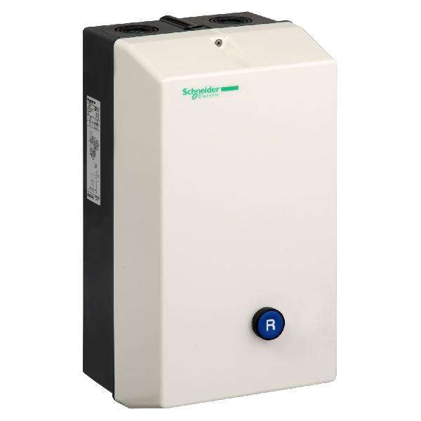 TeSys LE - enclosed star-delta starter - 12 A - 110 V AC coil - reset