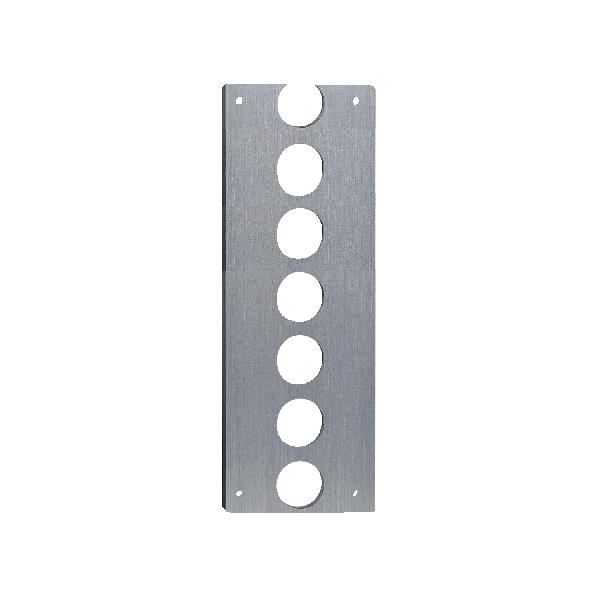 PUPITRE METAL 7 TROUS POUR GAMME XB4 (XB5)