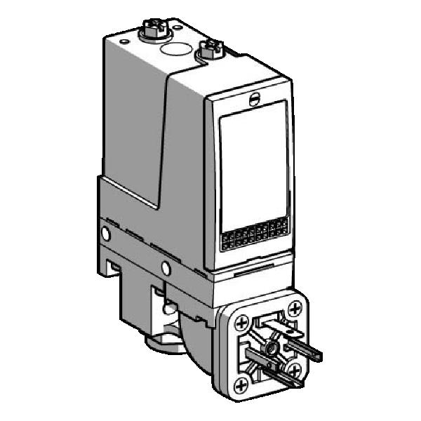 pressure switch XMLB 35 bar - adjustable scale 2 thresholds - 1 C/O