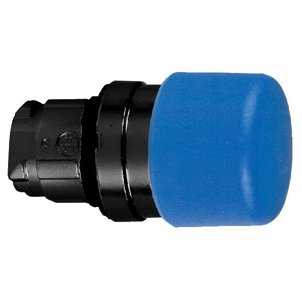 tête coup de poing bleu