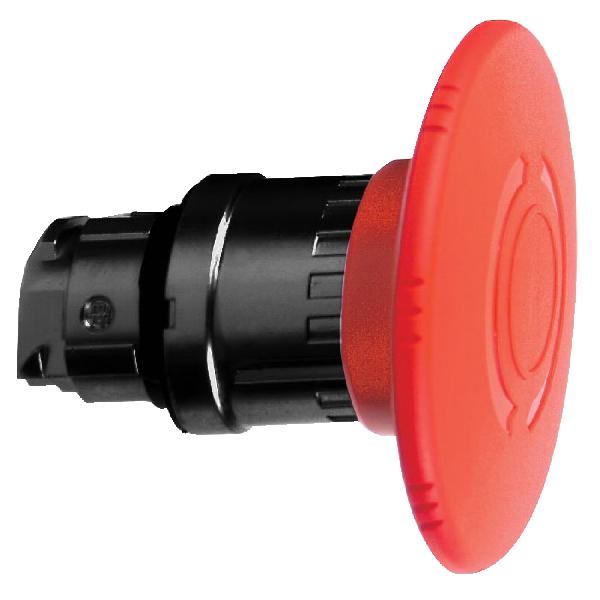tête pour arrêt d urgence diam 60 mm tourner pour déverrouiller diam 22 rouge