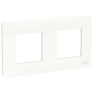 Plaque de finition Blanc 2P