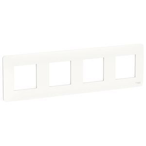 Plaque de finition Blanc 4P