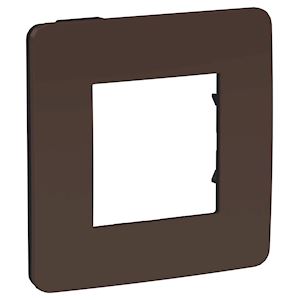 Plaque finition Choco/Bl A 1P