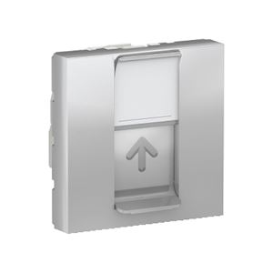 Prise RJ45 x1 cat6FTP 2m Alu