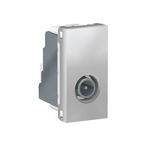 Prise TV mâle individ 1m Alu