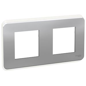 Plaque de finition Alu 2P