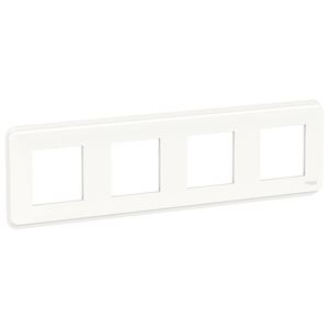Plaque de finition Blanc 4P