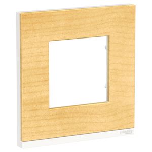 Plaque finition Bois no/Bla 1P