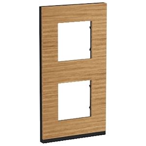 Plaque finition Chêne/Bl A 2PV