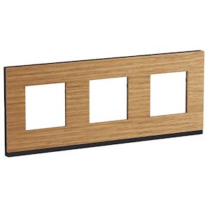 Plaque finition Chêne/Bl A 3P