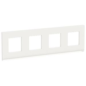 Plaque finition Givre bl/bl 4P