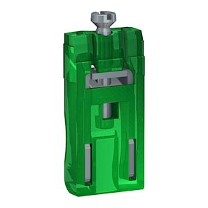 Griffes plaque fixation zamak