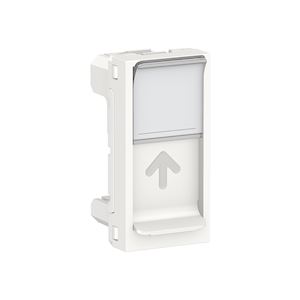Prise 1 RJ45 S-One 1m Blanc