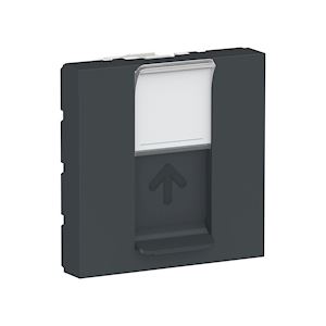 Prise 1 RJ45 S-One 2m Anth