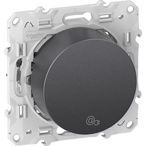 Prise RJ45 CPL Alu 200Mbp/s
