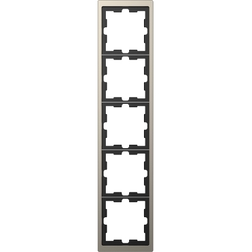 Cadre de finition nickel 5