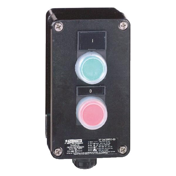 BOITE A BOUTON ATEX METAL