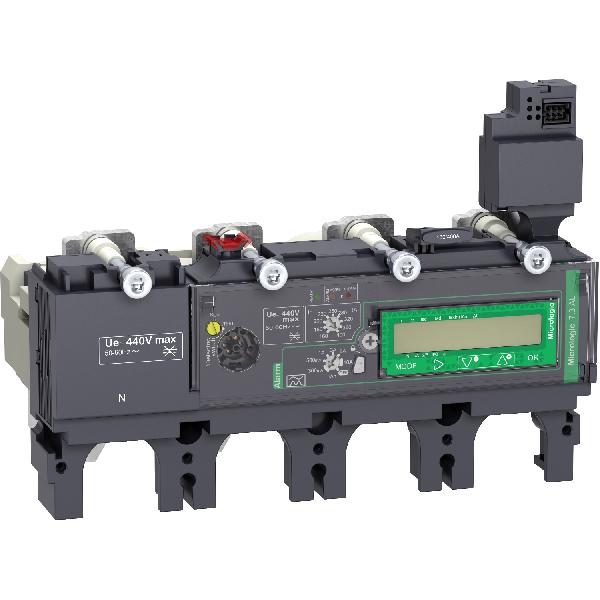 Déclencheur MIC. 7.3 E AL pour Disjoncteur ComPact NSX400/630, électronique, calibre 400A, 4 pôles 4d