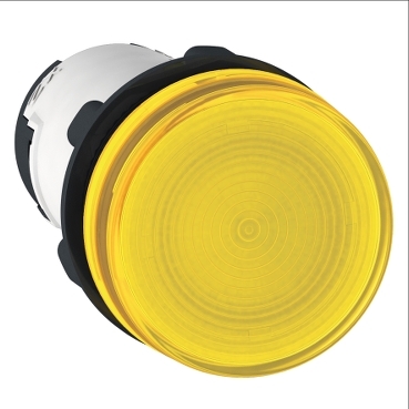 voyant rond diam 22 IP 54 jaune lampe BA 9s 230 V cosses