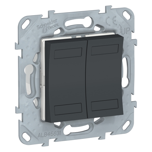 Unica KNX 4BP led Anth +supp