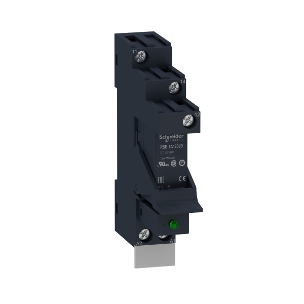 relais + embase 1OF 12A 12VDC